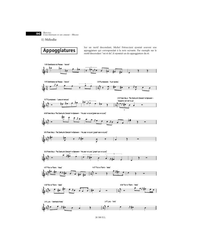Michel Petrucciani : The book