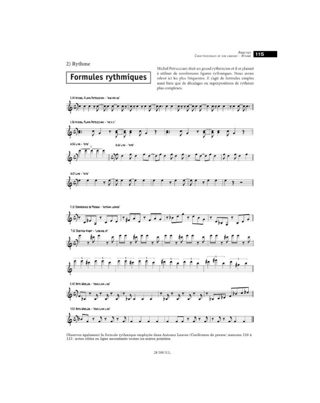 Michel Petrucciani : The book