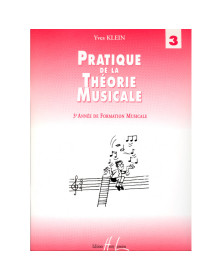 Yves Klein : Pratique de la Théorie musicale Volume 3
