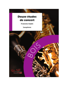 Francine Aubin : Douze (12) Etudes de Concert