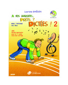 Lauriane Ghedin : A vos marques.. Prêts - Dictées ! Vol.2