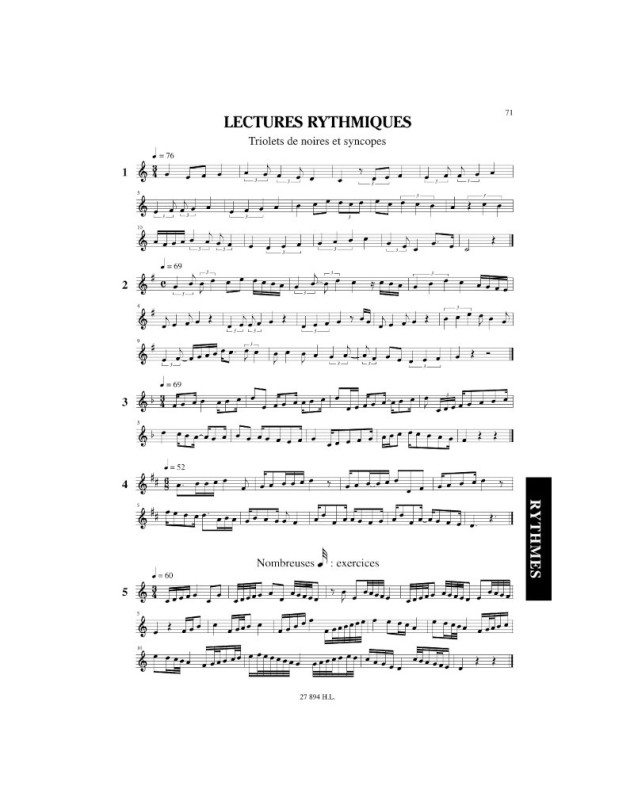 Autour du chant et du rythme Vol.3