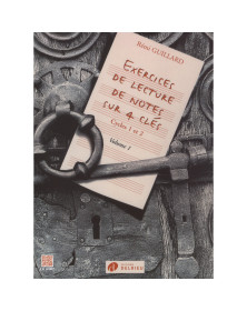 Exercices de lecture de notes sur 4 clés