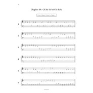 Exercices de lecture de notes sur 4 clés
