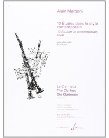 Alain Margoni : 10 Etudes Dans Le Style Contemporain
