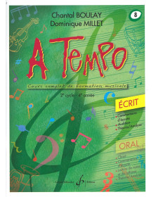 A Tempo - Volume 8 - Ecrit