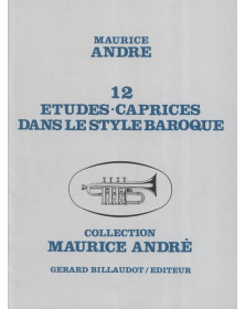 Maurice André : 12 Etudes Caprices Dans Le Style Baroque