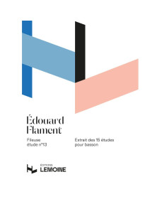 Edouard Flament : Fileuse - Etude n°13, Extrait des 15 Etudes pour Basso