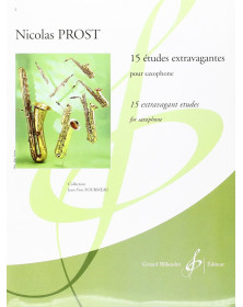 Nicolas Prost : Quinze (15) études Extravagantes