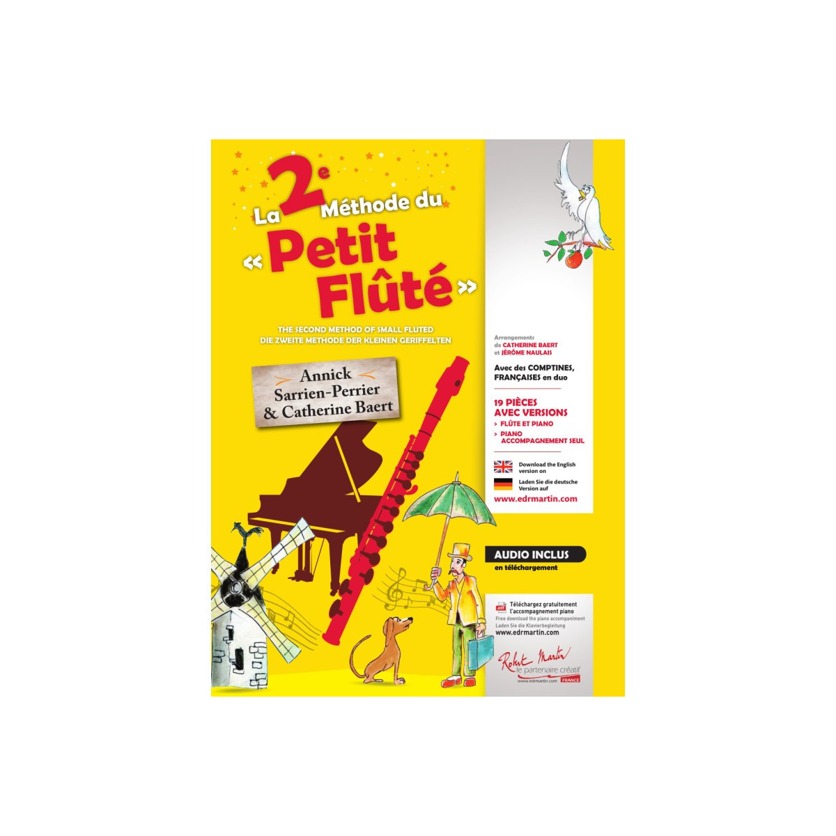 La 2ème Méthode du Tout Petit Fluté - Editions Robert Martin