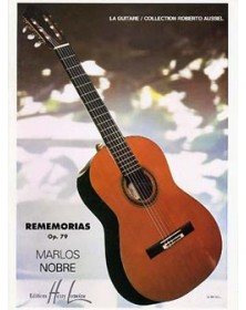 Rememorias Op.79 - Guitare - Marlos Nobre - Editions Henry Lemoine