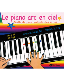 Le piano arc en ciel