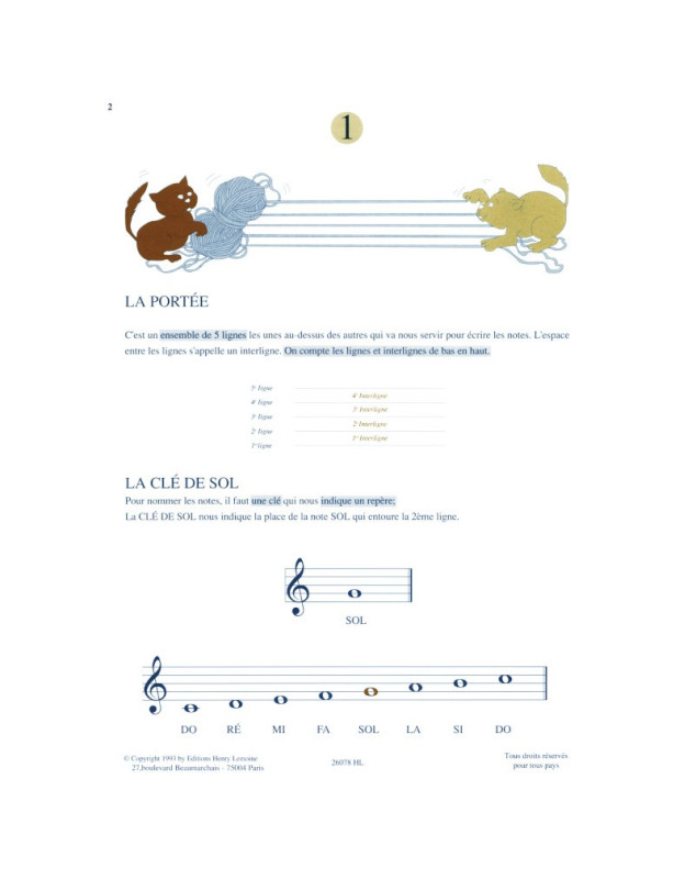 Apprenons la musique et son langage Vol.1