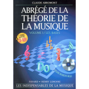 Claude Abromont : Abrégé de la théorie de la musique + CD-Rom