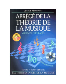 Claude Abromont : Abrégé de la théorie de la musique + CD-Rom
