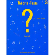 Théorie-tests Vol.3 - Annie Ledout - Editions Henry Lemoine