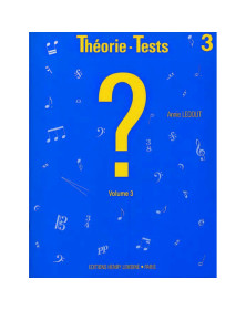 Théorie-tests Vol.3 - Annie Ledout - Editions Henry Lemoine