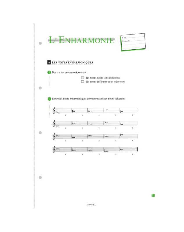 Théorie-tests Volume 4 - Annie Ledout - Editions Henry Lemoine