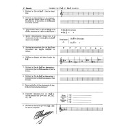 Edmond Mayeur : Devoirs de musique cahier N°5