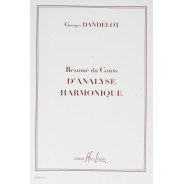 Georges Dandelot : Résumé de cours d'analyse harmonique
