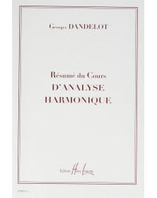Georges Dandelot : Résumé de cours d'analyse harmonique