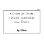 Georges Dandelot : Cahiers de textes pour L'analyse harmonique Vol.1