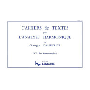 Georges Dandelot : Cahiers de textes pour L'analyse harmonique Volume 2