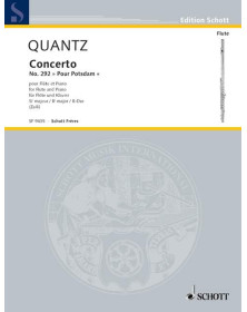 Johann Joachim Quantz : Concerto pour flûte n° 292 Pour Potsdam