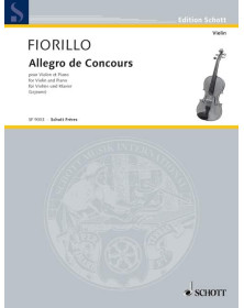 Federigo Fiorillo : Allegro de Concours