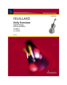 Feuillard : Exercices Journaliers pour Violoncelle - Editions Schott