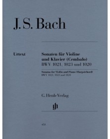 Three Sonatas for Violin...