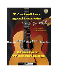 L'Atelier guitare acoustique Vol.2 - Editions Henry Lemoine