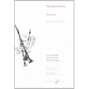 Georges Delerue : Romance pour  Clarinette sib et Piano