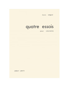 Louis Saguer : Quatre (4) essais pour Clarinette