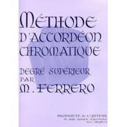 Médard Ferrero : Méthode d'accordéon chromatique degré supérieur - Mauve