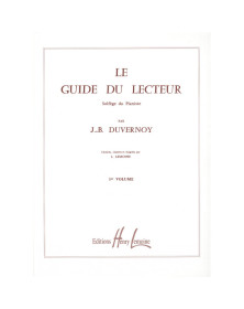 Jean-Baptiste Duvernoy : Le Guide du lecteur Volume 1