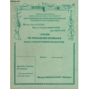 Cours De Formation Musicale pour l'enseignement du solfège - Débutant 1 - Livre de l'élève