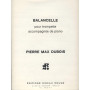 Pierre-Max Dubois : Balancelle