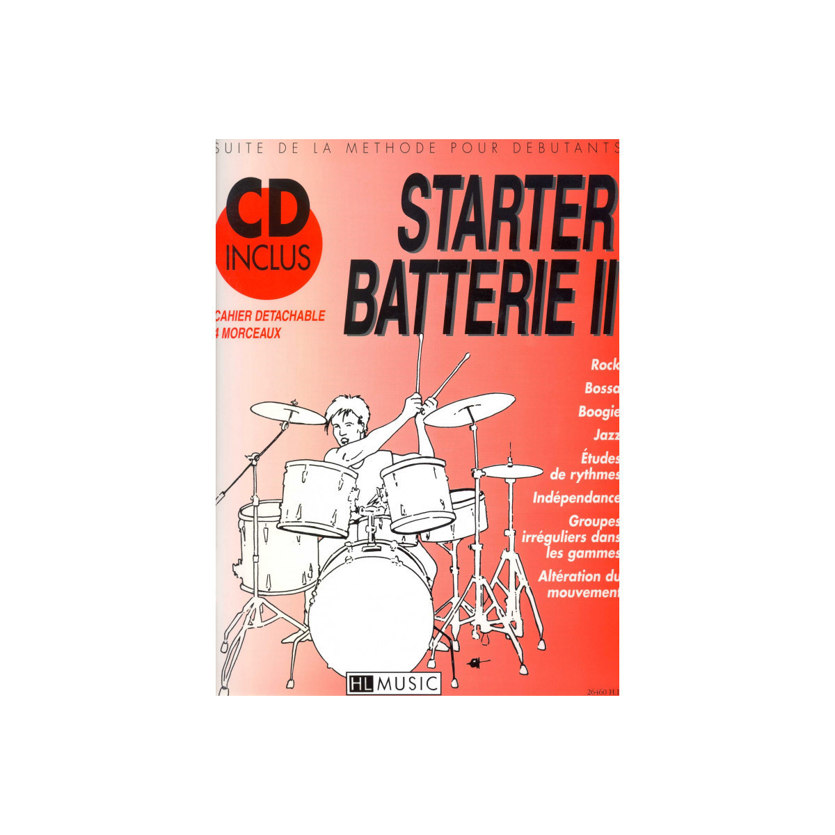 Starter batterie Vol.2 - Patrick Billaudy - Editions Henry Lemoine