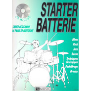 Starter batterie Vol.1 - Patrick Billaudy - Editions Henry Lemoine