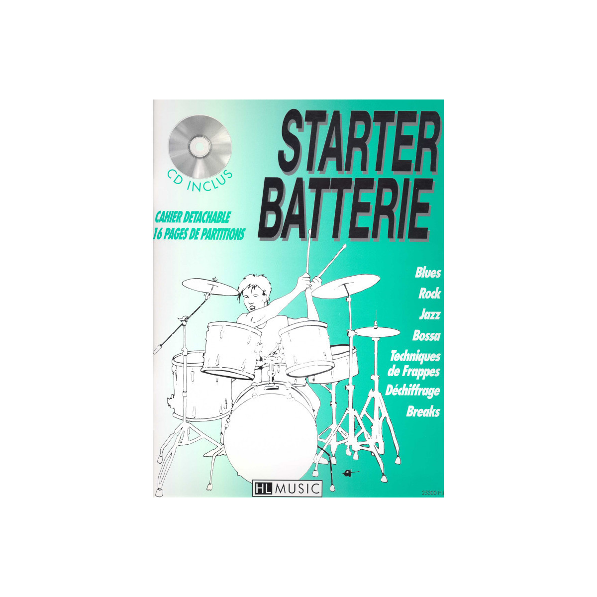 Starter batterie Vol.1 - Patrick Billaudy - Editions Henry Lemoine