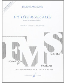 Dictées Musicales Vol. 2 - Professeur