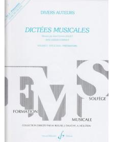 Dictées Musicales Vol. 2 -...