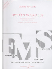 Dictées Musicales Vol. 3 -...