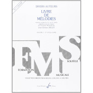 Livre De Mélodies Vol. 1