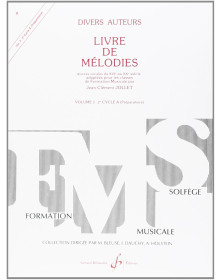 Livre De Mélodies Vol. 3