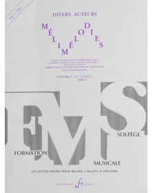 Jean-Clément Jollet : Mélimélodies Vol. 1