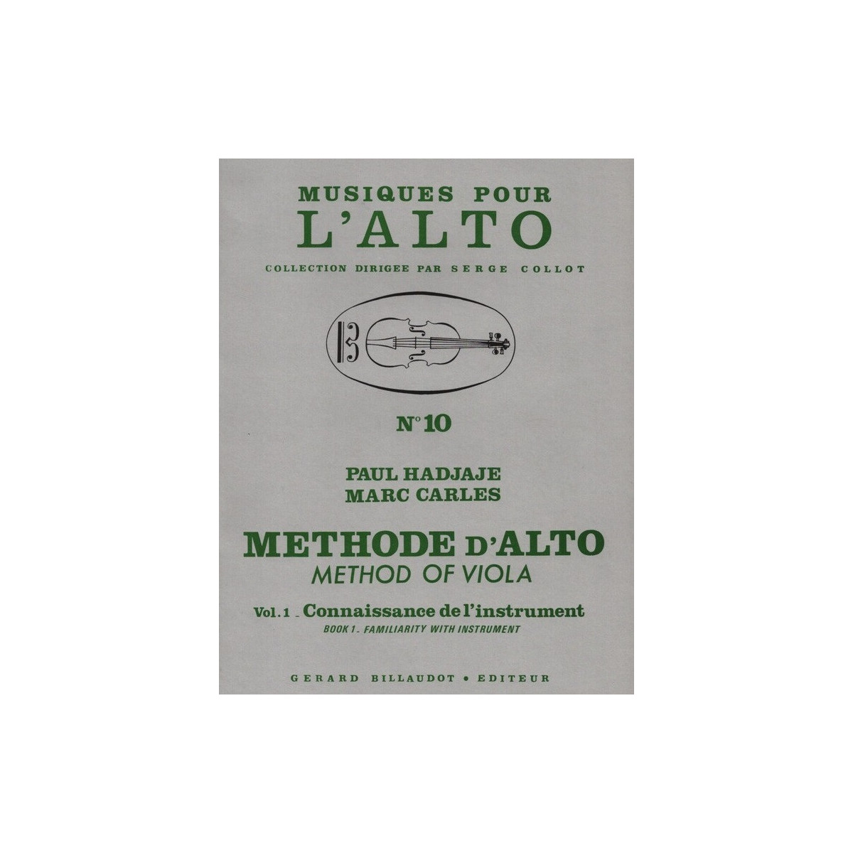 Méthode D'Alto Vol. 1