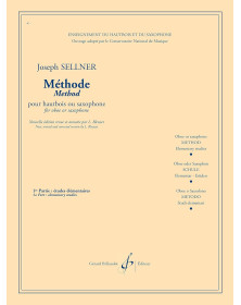 Joseph Sellner : Méthode Vol.1 : Études Élementaires