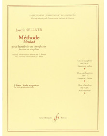 Joseph Sellner : Méthode Vol. 2 - Etudes Progressives